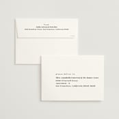 "Make it official" - Wedding Invitations in Panda by Lea Delaveris - FREE Recipient Addressing