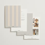 "nautical nuptials" - Wedding Invitations in Sea Breeze by Rebecca Durflinger - Back of Card Options