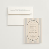"nautical nuptials" - Wedding Invitations in Sea Breeze by Rebecca Durflinger - Invitation with Envelope