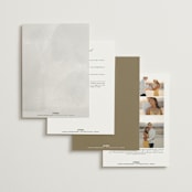 "Rustic Barn" - Wedding Invitations in Fawn by AK Graphics - Back of Card Options