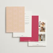 "Amor" - Wedding Invitations in Caliente by Owl and Toad - Back of Card Options