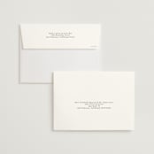 "Linen and Cloth" - Wedding Invitations in Almond by Peony Rose Design - FREE Recipient Addressing