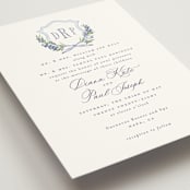 "Lavender" - Wedding Invitations in Tuscany by Claudia Orengo - Detail