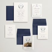 "Lavender" - Wedding Invitations in Tuscany by Claudia Orengo - Invitation Suite