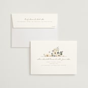 "Swept Away" - Wedding Invitations in Petal by Leah Bisch - FREE Recipient Addressing