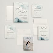 "Ocean Vibes" - Wedding Invitations in Sky by Marina Onoprienko - Invitation Suite