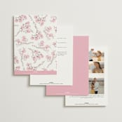 "butter blossoms" - Wedding Invitations in Posie by Phrosné Barwood - Back of Card Options