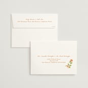 "Giardino" - Wedding Invitations in Flame by Pati Cascino - FREE Recipient Addressing