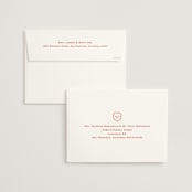 "Racquet" - Wedding Invitations in Verona Sunset by Megan Davis - FREE Recipient Addressing