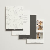 "From This Moment On" - Wedding Invitations in Classique by Design Lotus - Back of Card Options