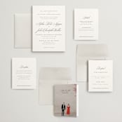 "From This Moment On" - Wedding Invitations in Classique by Design Lotus - Invitation Suite