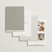 "kinkaid" - Wedding Invitations in Ivory by Carolyn Nicks - Back of Card Options