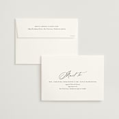 "kinkaid" - Wedding Invitations in Ivory by Carolyn Nicks - FREE Recipient Addressing