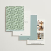"Tropical Crest" - Wedding Invitations in Papaya by Susan Moyal - Back of Card Options