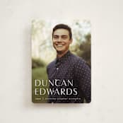 "Classic" - Graduation Announcements in Cloud by Sara Hicks Malone - Front