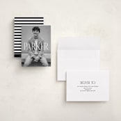"In the Center" - Graduation Announcements in Cloud by Susan Brown - Assembled