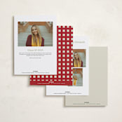 "Checklist Complete" - Graduation Announcements in Parchment by Zove Ahhh - Back of Card Options