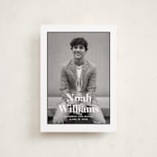 "Maple" - Graduation Announcements in Tuxedo by Annie Shapiro - Front