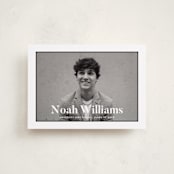 "Maple" - Graduation Announcements in Tuxedo by Annie Shapiro - Front