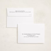"Maple" - Graduation Announcements in Tuxedo by Annie Shapiro - FREE Recipient Addressing