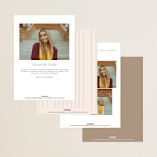 "morgan" - Graduation Announcements in Ivory by Ellen Schlegelmilch - Back of Card Options
