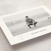 "Collegiate" - Graduation Announcements in Onyx by Benita Crandall - Detail