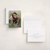 "Grand Name" - Graduation Announcements in Snow by Nicoletta Savod - Assembled