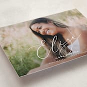 "Grand Name" - Graduation Announcements in Snow by Nicoletta Savod - Detail