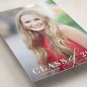 "Timeless Grad" - Graduation Announcements in Pebble by Katy Shen - Detail