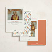 "wildflowers crest" - Graduation Announcements in Hoos by Cass Loh - Back of Card Options