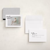 "Jot" - Graduation Announcements in Snow by Pixel and Hank - Assembled