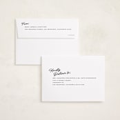"Jot" - Graduation Announcements in Snow by Pixel and Hank - FREE Recipient Addressing