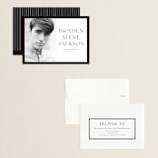 "Classy Graduate" - Graduation Announcements in Salt by Stephanie Hawkes - Assembled