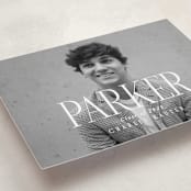 "In the Center" - Graduation Announcements in Cloud by Susan Brown - Detail