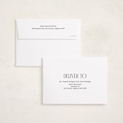 "In the Center" - Graduation Announcements in Cloud by Susan Brown - FREE Recipient Addressing