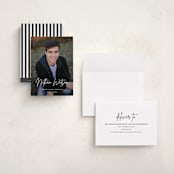 "Signed" - Graduation Announcements in Pearl by Sara Hicks Malone - Assembled