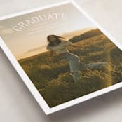 "Study Guide" - Graduation Announcements in Cloud by Carolyn MacLaren - Detail