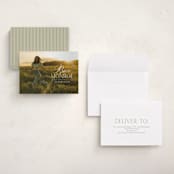 "Classic Allure" - Graduation Announcements in Cotton by Oscar and Emma - Karly Depew - Assembled
