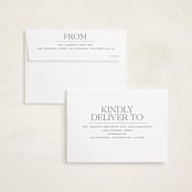 "Modern Crest" - Graduation Announcements in Clouds by Owl and Toad - FREE Recipient Addressing