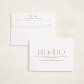 "Pillar" - Graduation Announcements in Snow by Owl and Toad - FREE Recipient Addressing