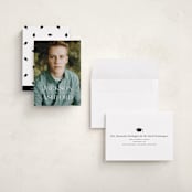 "Classy Stack" - Graduation Announcements in Limestone by Erica Krystek - Assembled