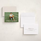 "Hartford" - Graduation Announcements in Silk by Ellen Schlegelmilch - Assembled