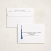 "Tassled" - Graduation Announcements in Cobalt by Ashlee Townsend - FREE Recipient Addressing