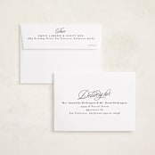 "Classic quad" - Graduation Announcements in Newspaper by Lea Delaveris - FREE Recipient Addressing