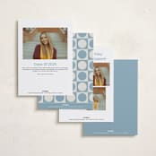 "Modern Year" - Graduation Announcements in Lake by Kelly Watkins - Back of Card Options