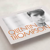 "Bound" - Graduation Announcements in Tangerine by Heather Schertzer - Detail