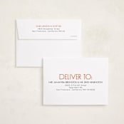 "Bound" - Graduation Announcements in Tangerine by Heather Schertzer - FREE Recipient Addressing