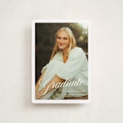 "mustacciuoli" - Graduation Announcements in Crystal by chocomocacino - Front