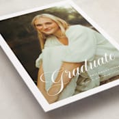 "mustacciuoli" - Graduation Announcements in Crystal by chocomocacino - Detail