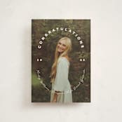 "Circlet" - Graduation Announcements in Powder by Ellis - Front